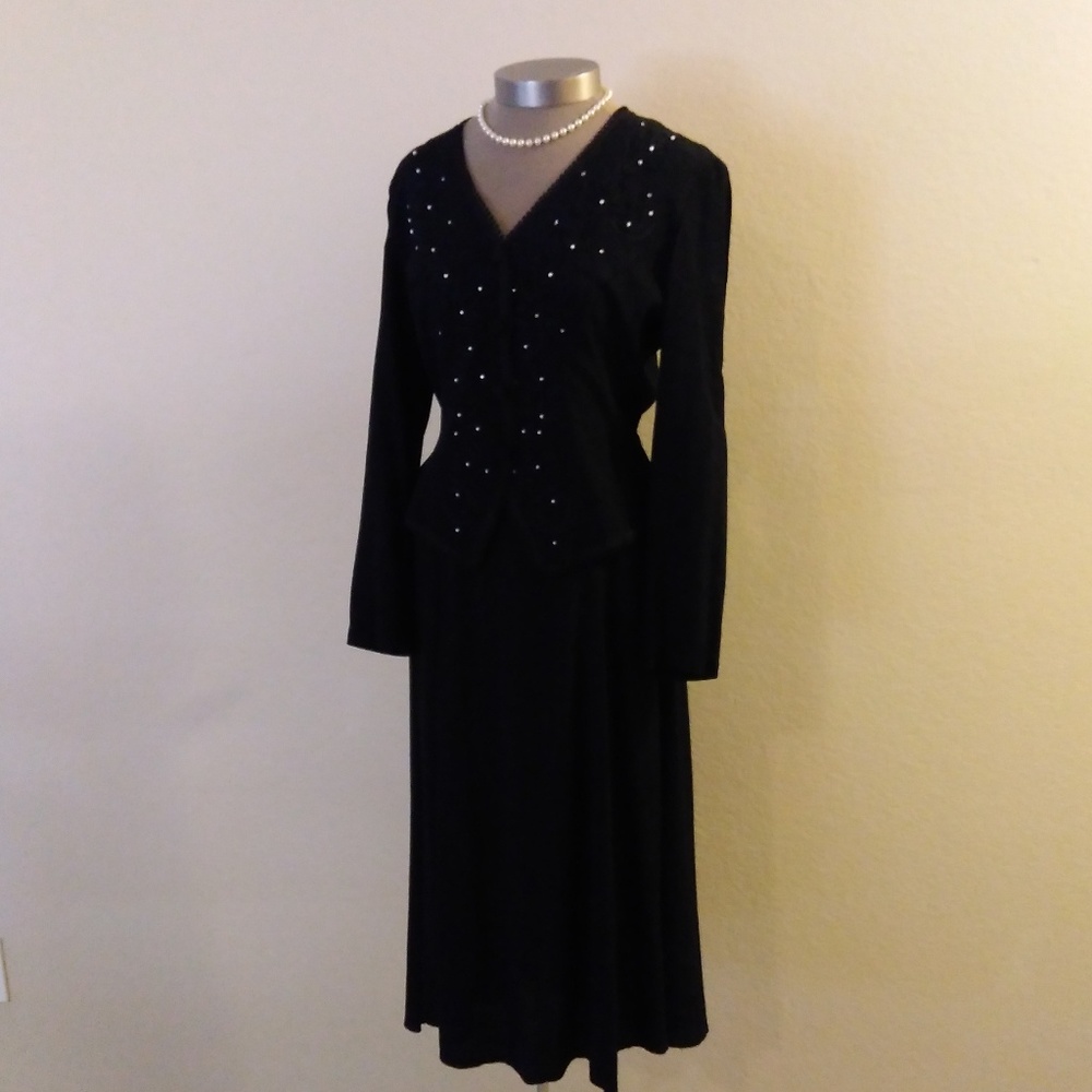 2/$20 CLOSET CLOSING BLACK JACKET DRESS